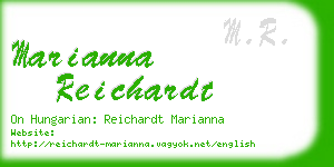 marianna reichardt business card